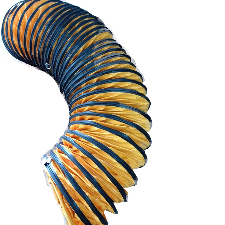 Soft Plastic Exhaust PVC Spiral Duct Hose with Heated Wire